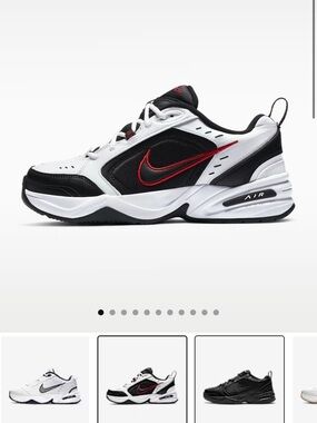 Nike White, Black & Red Air Trainer Sneaker